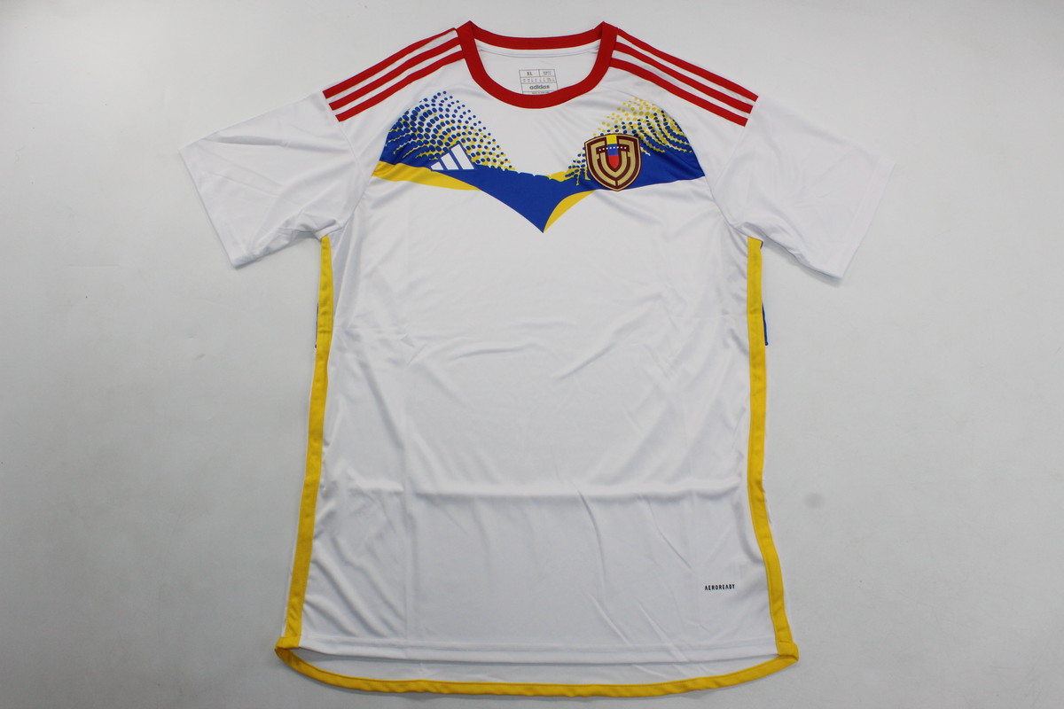 AAA Quality Venezuela 24/25 Away White Soccer Jersey